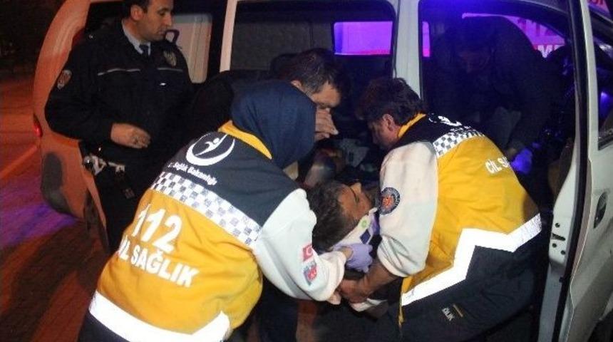 Yarım Saatte İki Kaza Yaptı