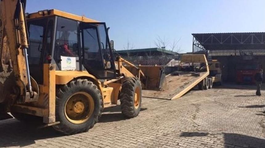 Sakarya B&uuml;y&uuml;kşehir Belediyesi&rsquo;nden Osmaneli&rsquo;ye İş Makinesi