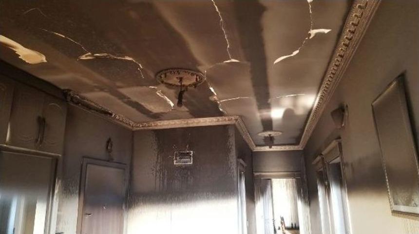 Ak Partili Akarsu&rsquo;nun Evinde Korkutan Yangın