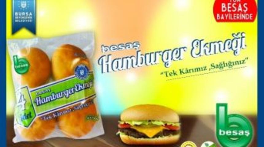 Besaş&rsquo;ın Yeni Lezzeti Hamburger Ekmeği