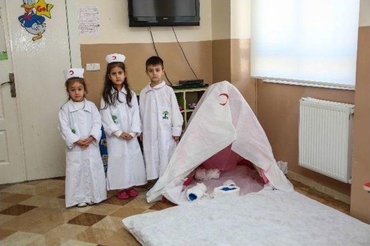 Şehitkamilli Minikler Sivil Savunma Haftasını Kutladı G4