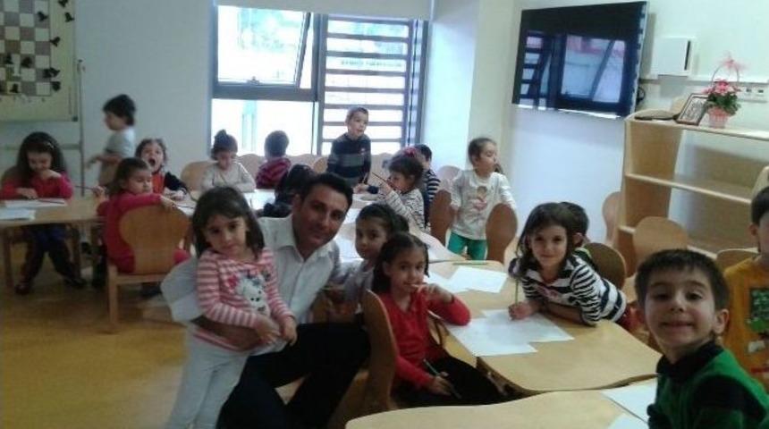 Karikatür Çizme Sırası Osb’li Miniklerde