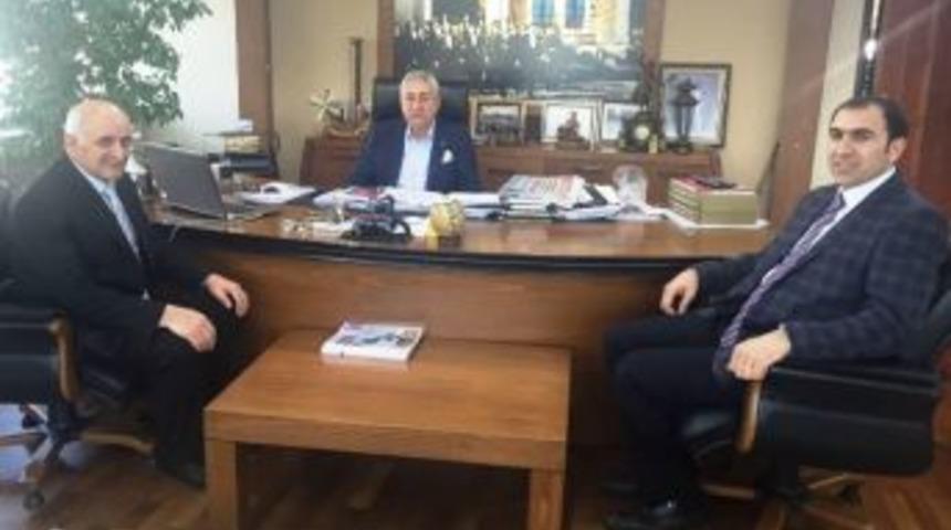 Başkan Berge&rsquo;den Bakan Yardımcısı &Ccedil;ift&ccedil;i&rsquo;ye Ziyaret