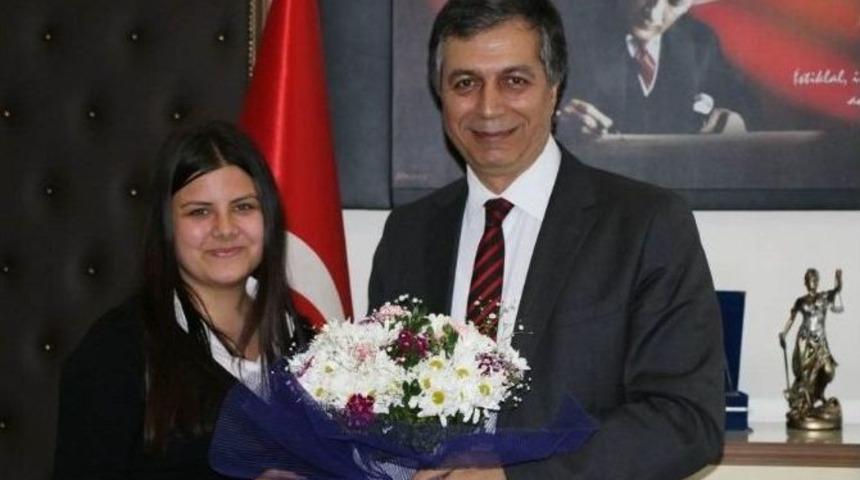 &Ouml;ğrencilerden Başsavcı Topuz&rsquo;a Ziyaret