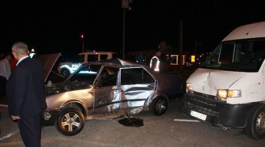 Bolu&rsquo;da Trafik Kazası: 1 Yaralı