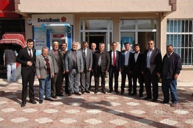 &Uuml;nal; Han&ouml;n&uuml; Belediye Başkanı Serkan U&ccedil;ar&rsquo;ı Ziyaret Etti 1