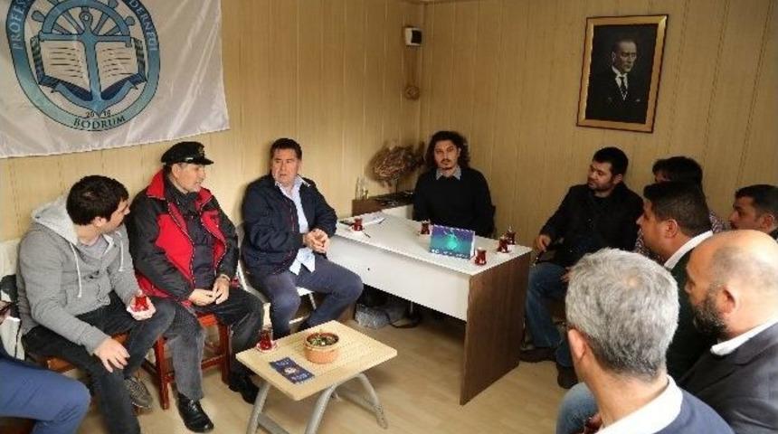 Başkan Kocadon&rsquo;dan Profesyonel Yat&ccedil;ılar Derneği&rsquo;ne Ziyaret