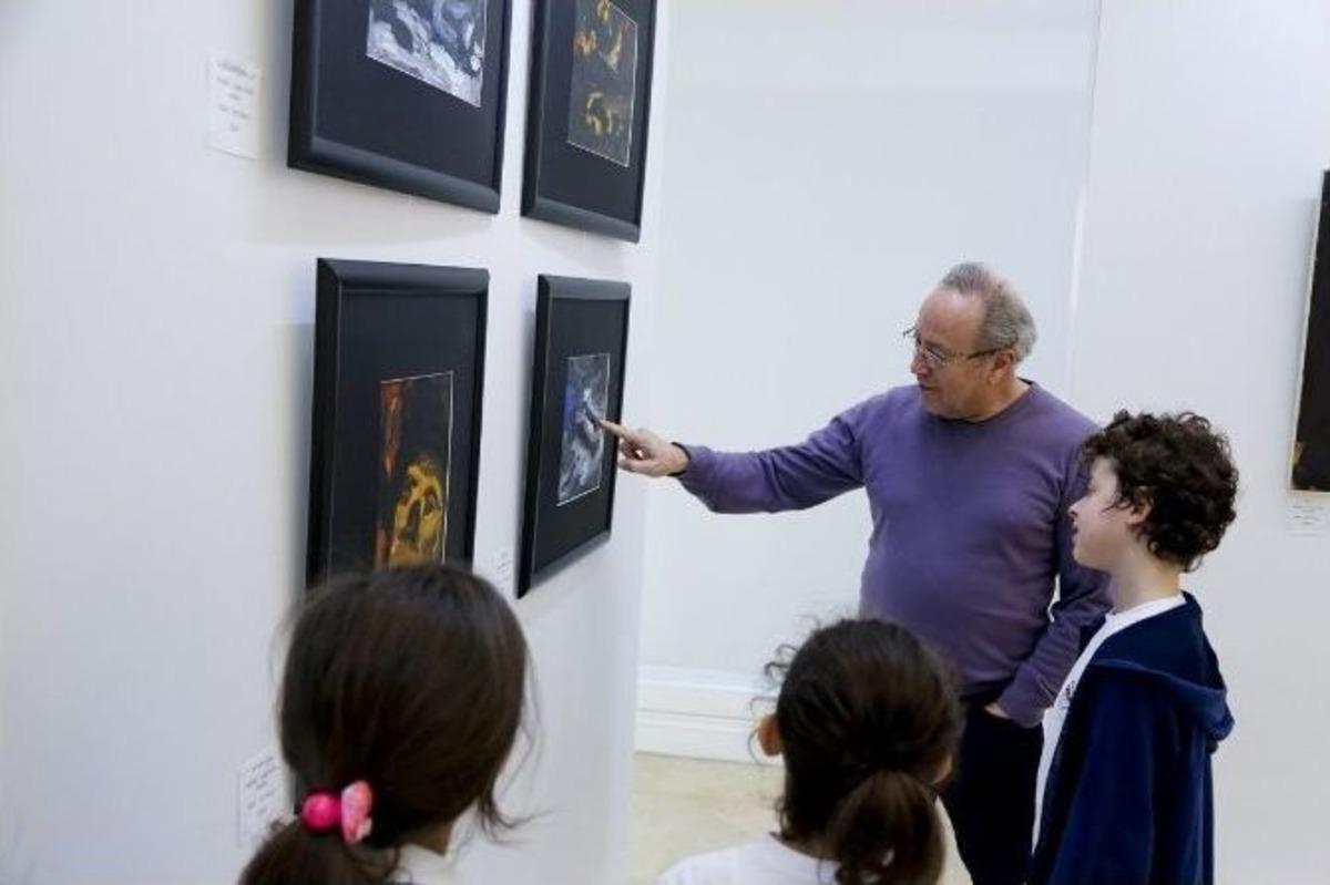 Galeride Resim Dersi