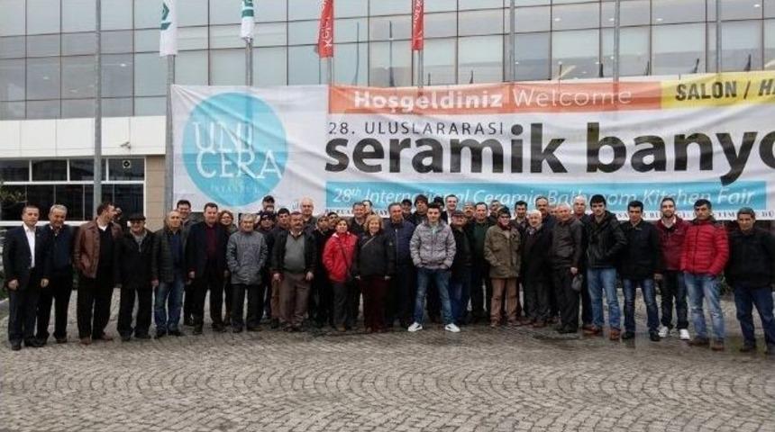 Salihli Tso &Uuml;yesi İnşaat&ccedil;ılar Seramik Fuarını Gezdi
