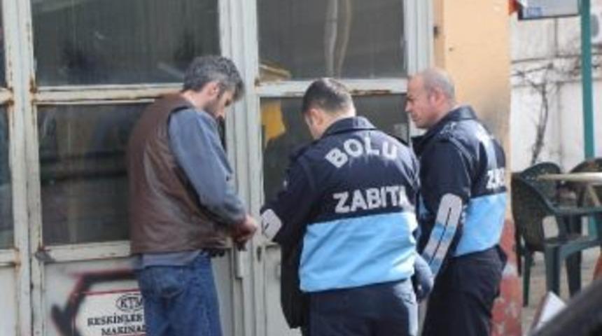 Bolu&rsquo;da Zabıta Ekipleri Sanayi Sitesindeki 4 İşyerini M&uuml;h&uuml;rledi
