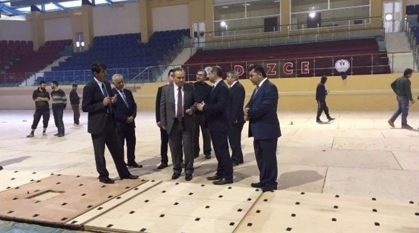 Vali Ali Fidan Spor Yatırımlarını İnceledi