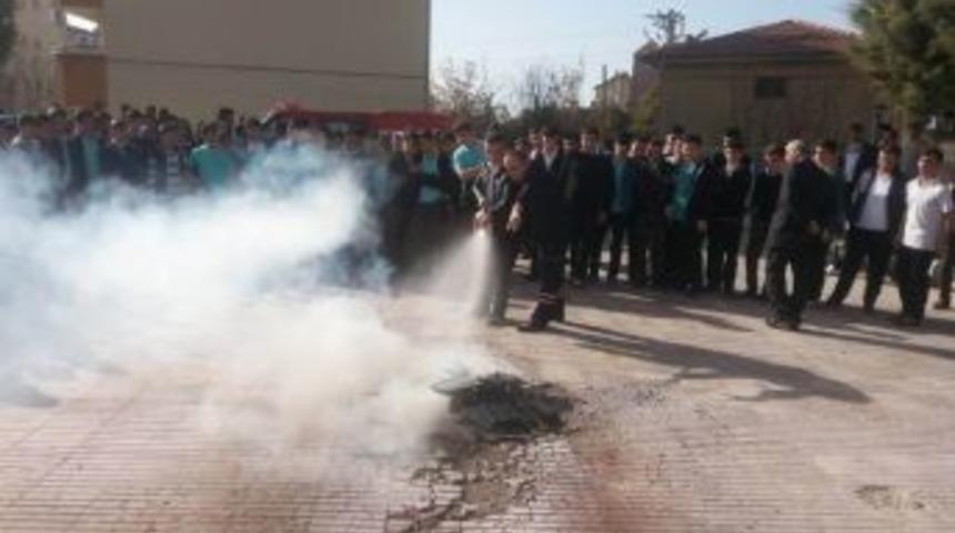 Beyşehir Ve Derebucak&rsquo;ta Yangın Tatbikatı
