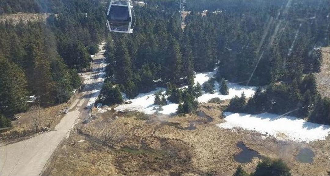 Son Yılların En Sıcak Mevsimi Uludağ&rsquo;da Karları Eritti