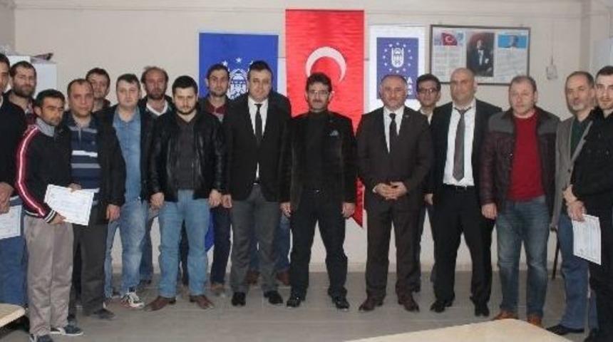 Busmek Orhangazi&rsquo;de Sertifika Sevinci