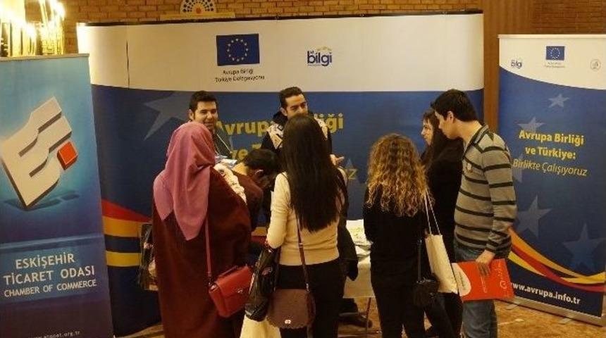 Eskişehir Ab Bilgi Merkezi, Stant İle &Ccedil;alışmalarını Tanıttı