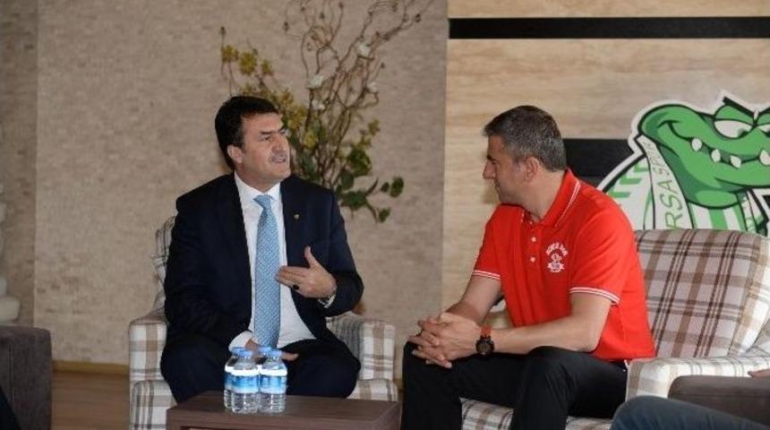 D&uuml;ndar&rsquo;dan Hamza Hamzaoğlu&rsquo;na Moral Ziyareti