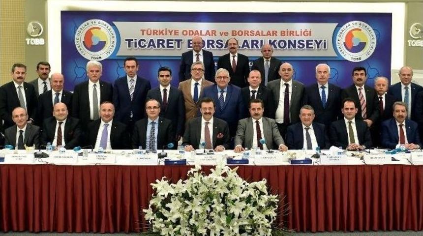 Bektaş, Ticaret Borsaları Konsey Toplantısına Katıldı