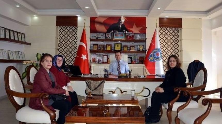 Emniyet M&uuml;d&uuml;r&uuml; Tezsever&rsquo;e Ziyaret