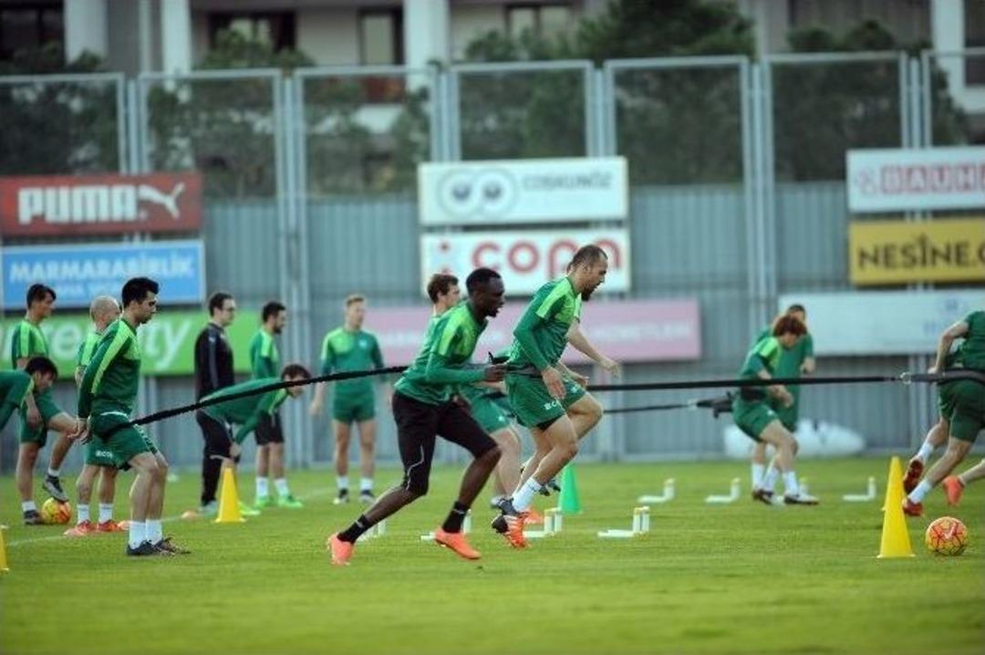 Bursaspor&rsquo;da Neşeli Antrenman