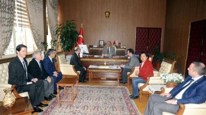 Muhasebecilerden Vali Nayir&rsquo;e Ziyaret