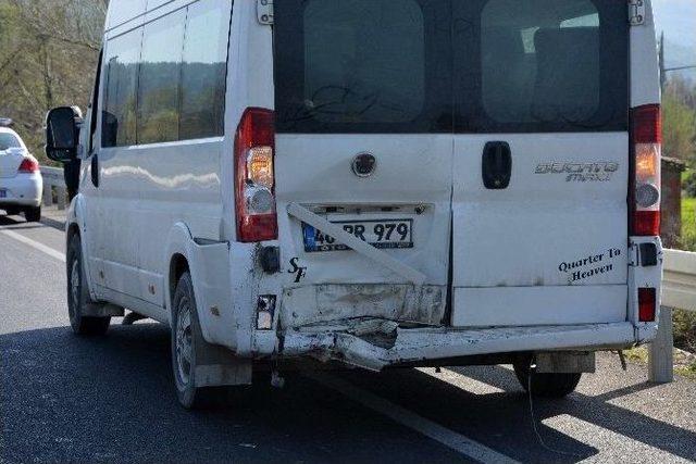 K&ouml;yceğiz&rsquo; De Trafik Kazası; 1 Yaralı 1