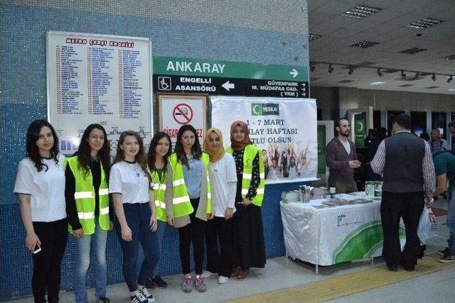 Yeşilay’dan Kavuncu’ya Ziyaret