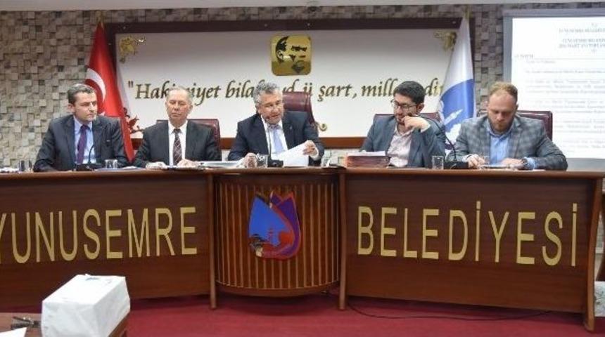 Yunusemre Meclisi Veli Doğdu Başkanlığında Toplandı