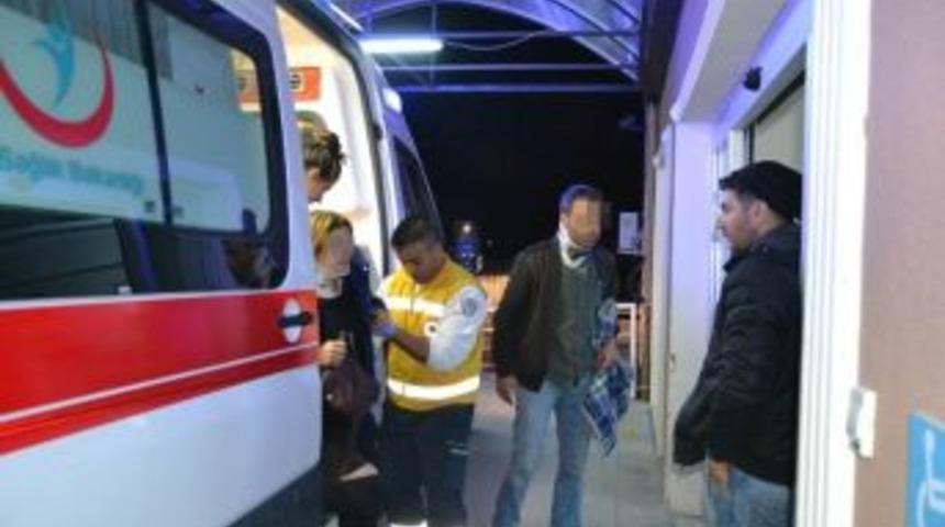 Hafif Ticari Ara&ccedil; Takla Attı: 4 Yaralı