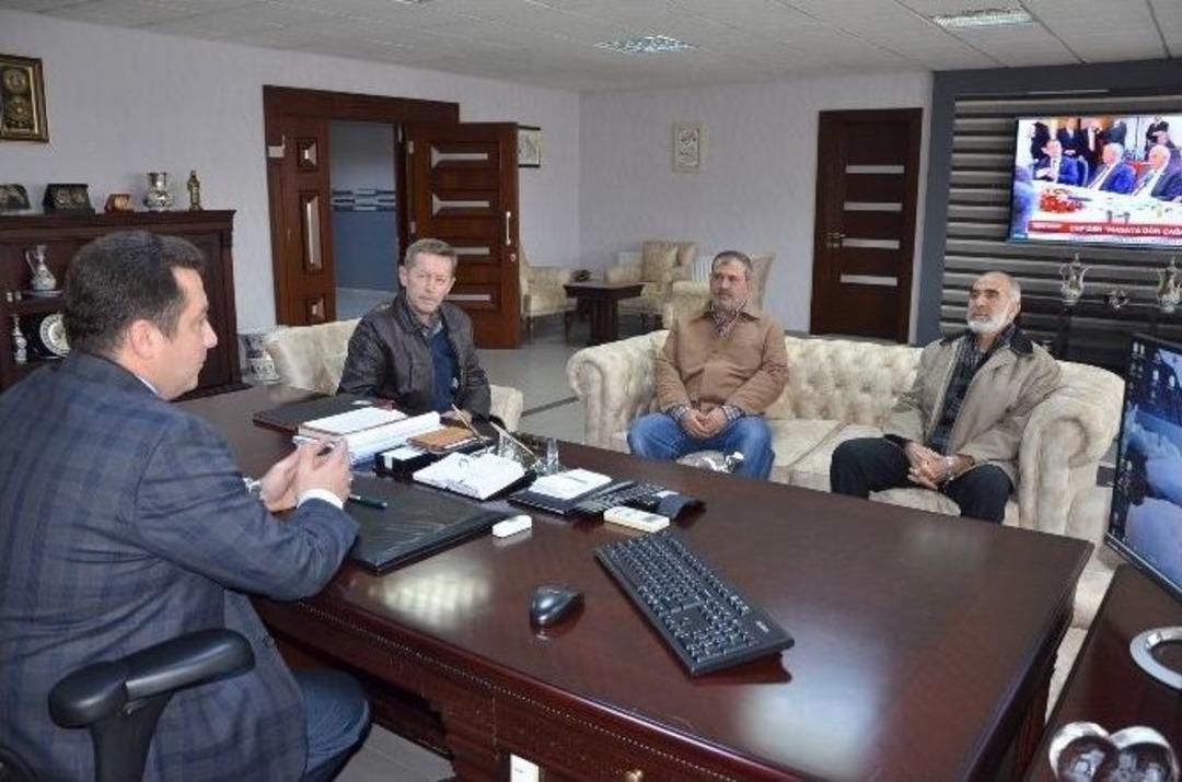 Başkan Bakıcı Misafirlerini Ağırladı