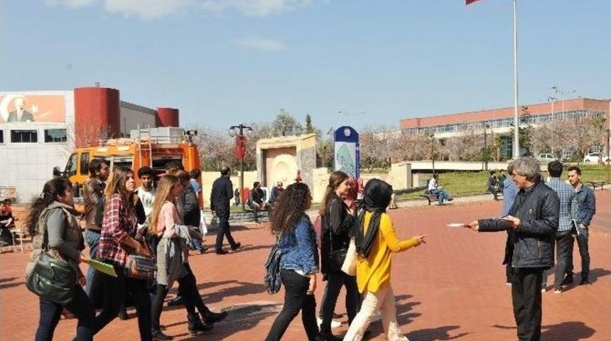 Aydın Afad, &Uuml;niversite &Ouml;ğrencilerini Bilgilendirdi