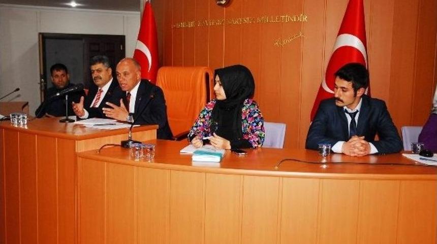 Kent Konseyi Berberler Ve Kuaf&ouml;rler Odası İle Bir Araya Geldi