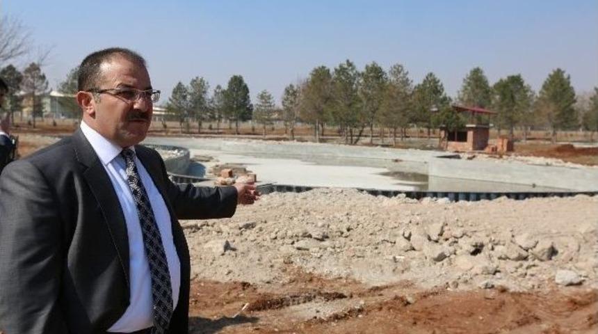 Rabia Parkı Çalışmaları Devam Ediyor