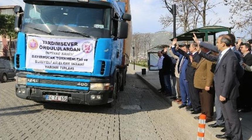 Ordu&rsquo;dan 2 Tır Yola &Ccedil;ıktı