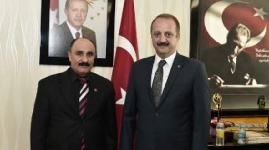 Kahveciler Esnaf Odası Başkanı&rsquo;ndan Akg&uuml;l&rsquo;e Ziyaret