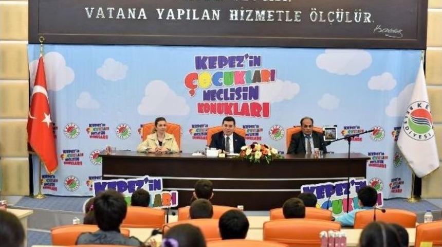 Kepez Belediye Meclisine, &Ccedil;ocuk Meclisi Katılacak