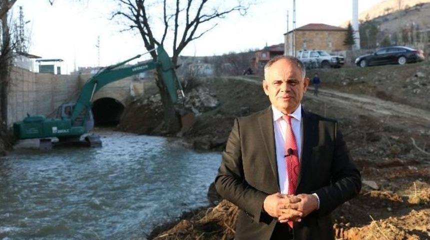 Yahyalı&rsquo;da Koca&ccedil;ay Deresi D&uuml;zenleniyor