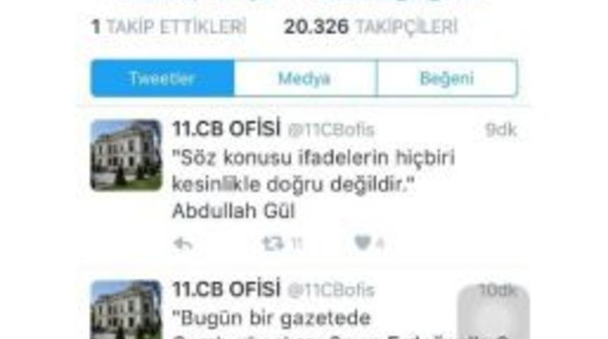 Abdullah G&uuml;l&rsquo;den O Haberlere Yalanlama