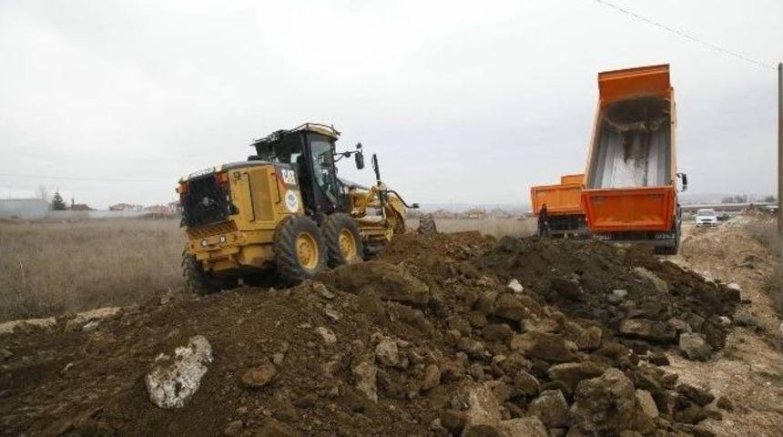 Emko&rsquo;da Yol Yapım &Ccedil;alışması