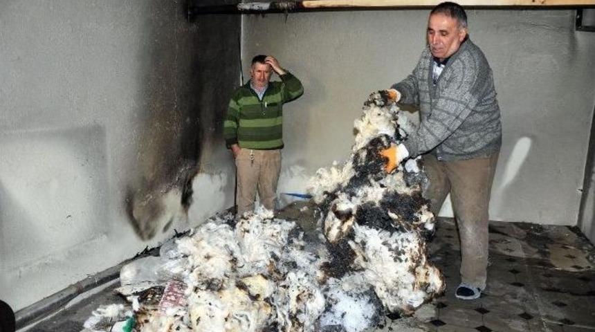 Sorgun&rsquo;da S&ouml;nd&uuml;r&uuml;lmeyen Soba Yangına Sebep Oldu