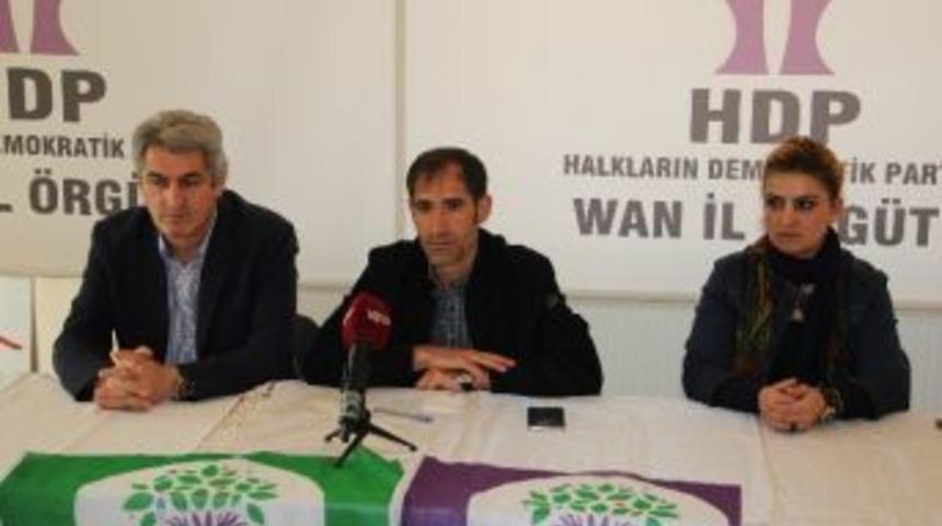 Demirtaş&rsquo;ın Van Programı İptal Oldu