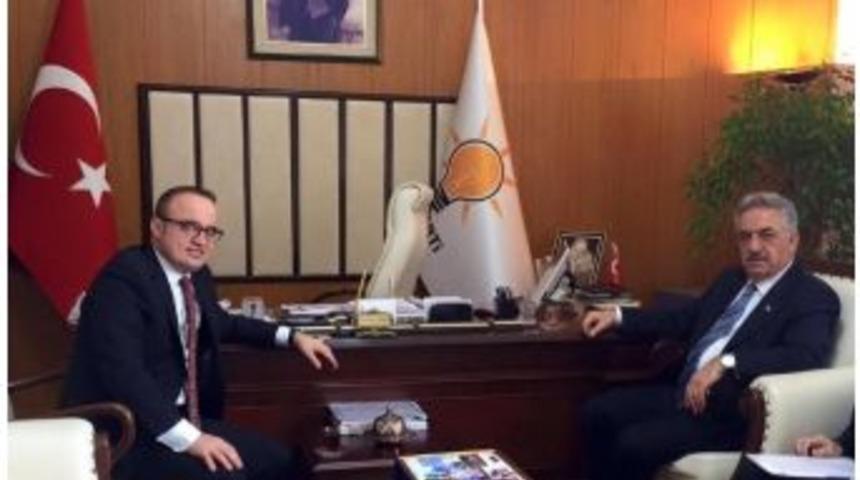 Eski Bakan Yazıcı&rsquo;dan Turan&rsquo;a Ziyaret