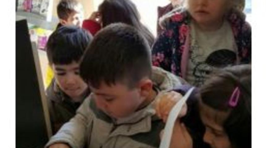 Kreş &Ouml;ğrencilerinden Postane Ziyareti