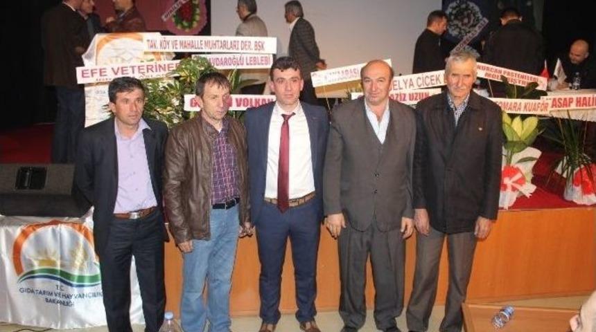 Süt Üreticileri Tavşanlı Başkanı Kudret Sarı Güven Tazeledi