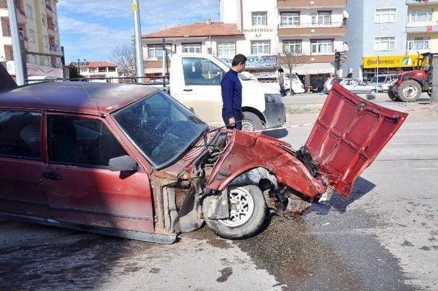 Yozgat’ta Trafik Kazası: 1 Yaralı 1