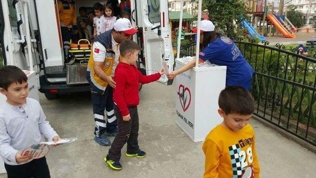 Şükran Öneyli Minikler 112’yi Görerek Öğrendi