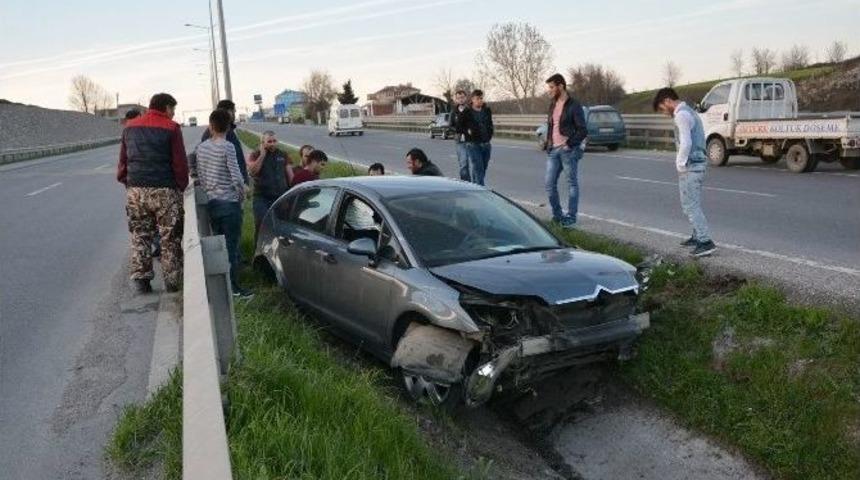 Bafra&rsquo;da Kaza: 2 Yaralı