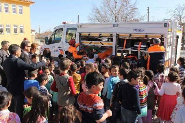 Erzincan’da Gerçeğini Aratmayan Tatbikat