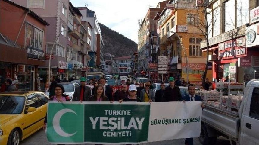 G&uuml;m&uuml;şhane&rsquo;de Sağlıklı Y&uuml;r&uuml;y&uuml;ş Etkinliği D&uuml;zenlendi