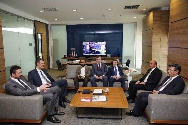 Başkan Karadeniz’den Hidayet Türkoğlu’na Ziyaret 2