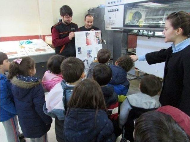 Minikler Kâğıdın Kitaba Dönüşümünü Gözlemlediler 2